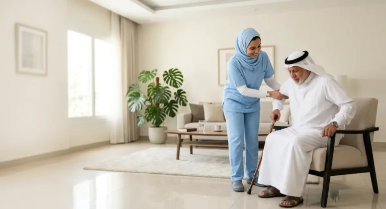 رعاية تمريضية منزلية في الرياض