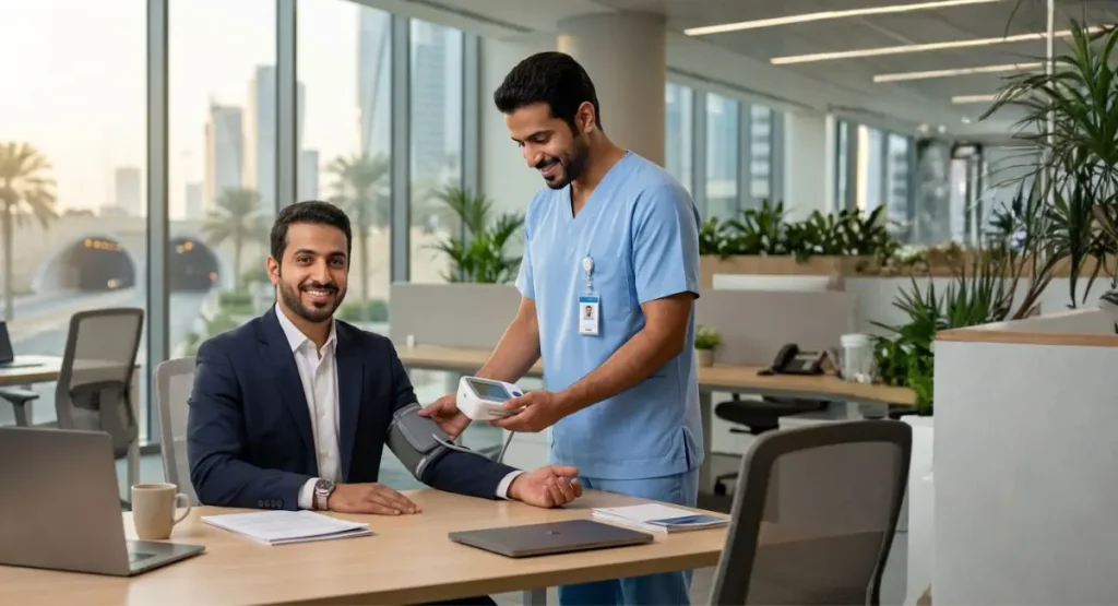 خدمة الرعاية الطبية للشركات في الرياض