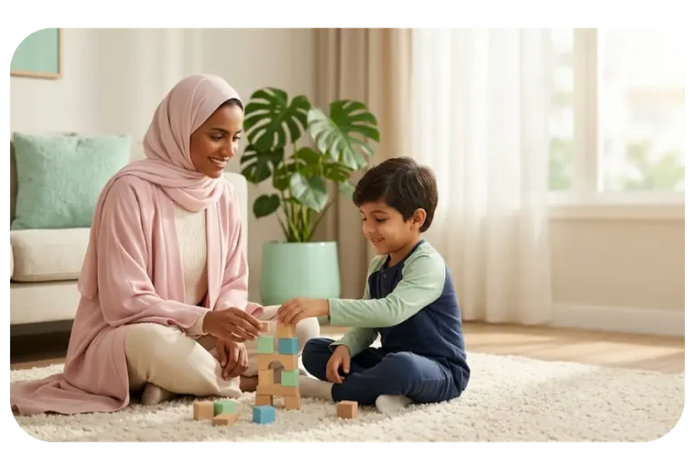 خدمات رعاية وتأهيل أطفال التوحد بالمنزل في الرياض