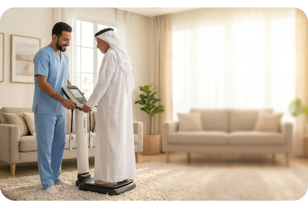 علاج طبيعي لكبار السن بالمنزل - عون كير