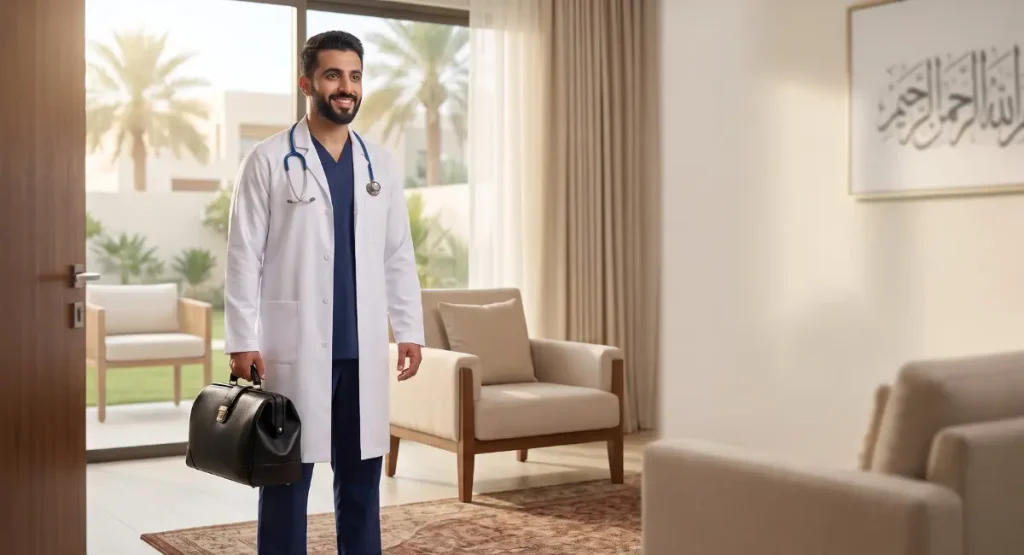 حجز زيارة الطبيب المنزلي في الرياض