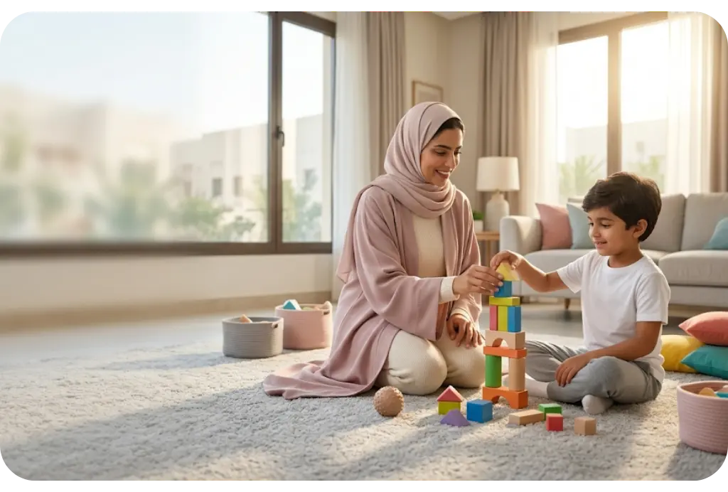 أخصائية علاج طبيعي منزلي للأطفال في الرياض