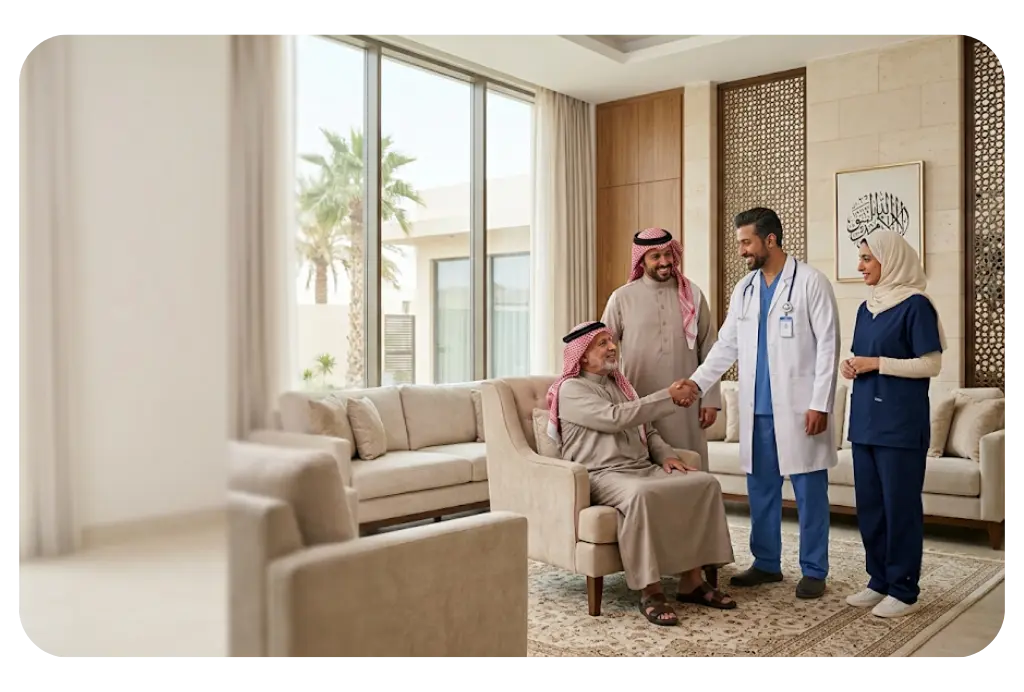 Home Medical & Healthcare Services in Riyadh | AounCare