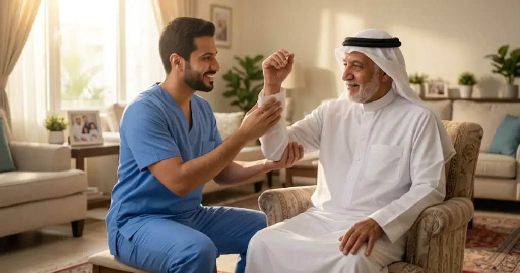 تأهيل كبار السن وصعوبات الحركة في المنزل