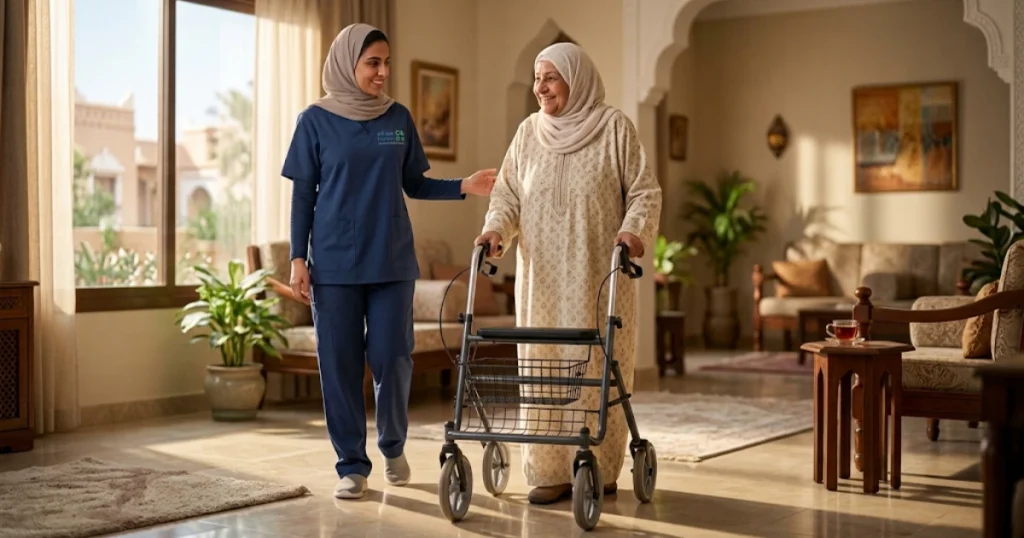برنامج علاج وررعاية للوقاية من السقوط لكبار السن