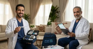 الفرق بين كشف الطبيب العام والأخصائي في الزيارات المنزلية